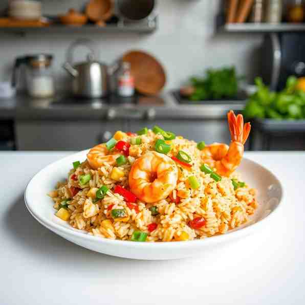 Healthy Fried Rice - Easy Malagasy Nasi Goreng